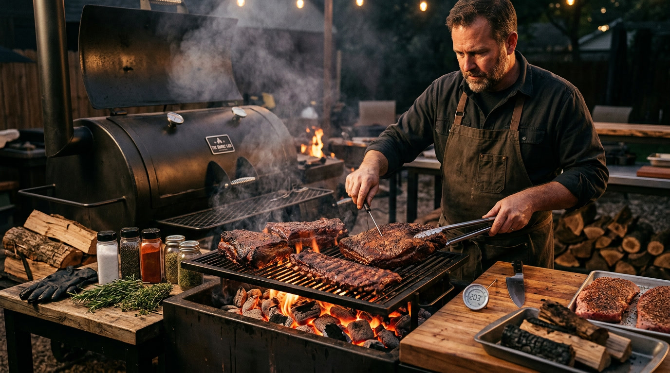 Barbecue Lab: Teknik Api, Asap dan Resep Daging yang Lebih Sempurna
