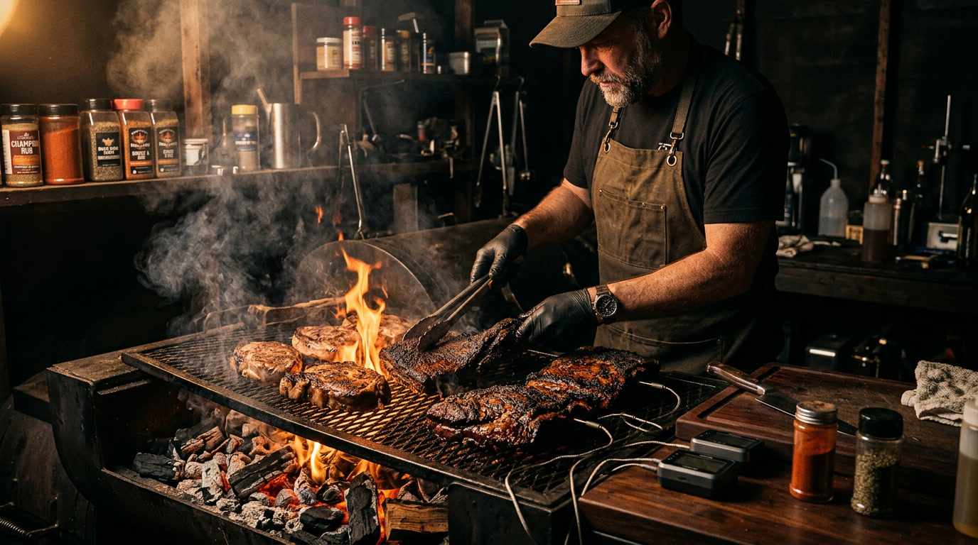 Barbeque Lab: Teknik Api, Asap dan Resep Daging yang Lebih Sempurna