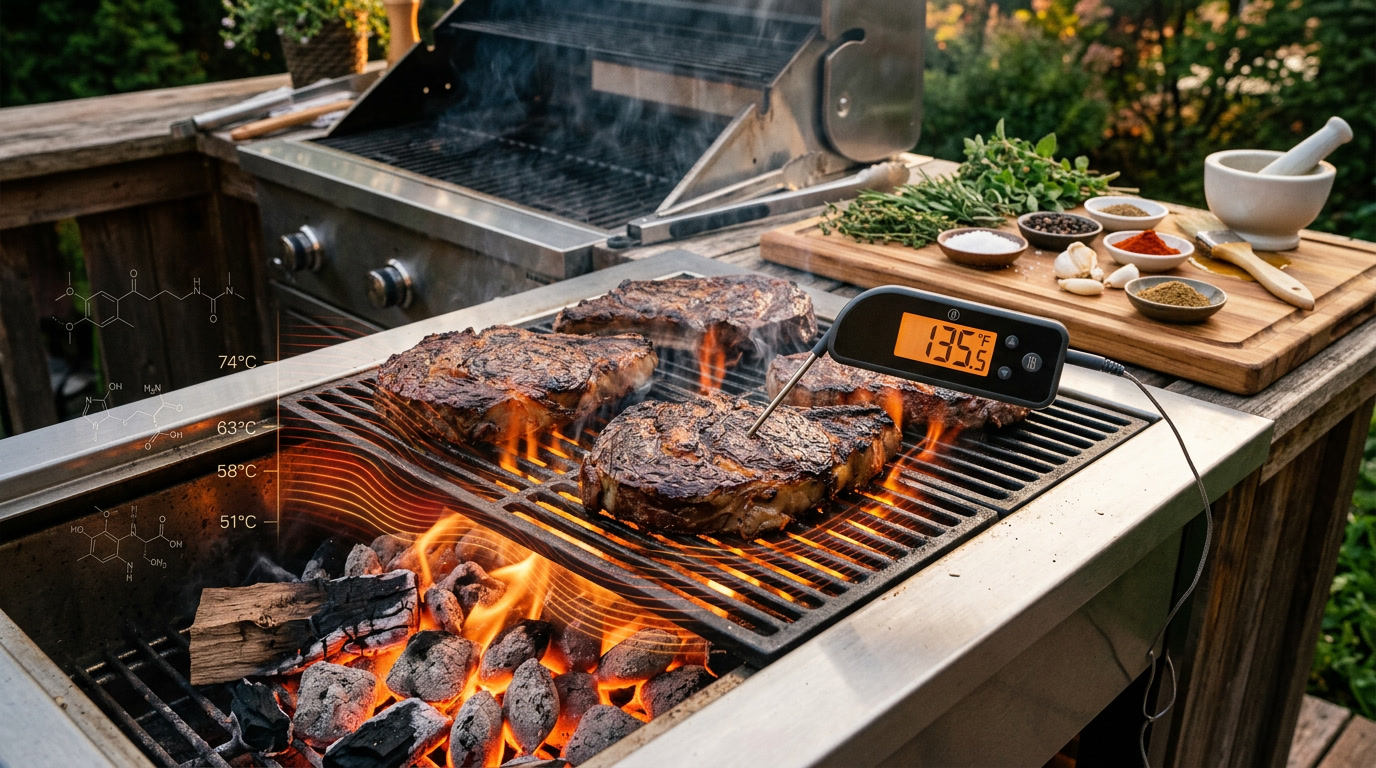 Cara Mengatur Suhu Ideal Memasak Barbeque Berdasarkan Teori Sains