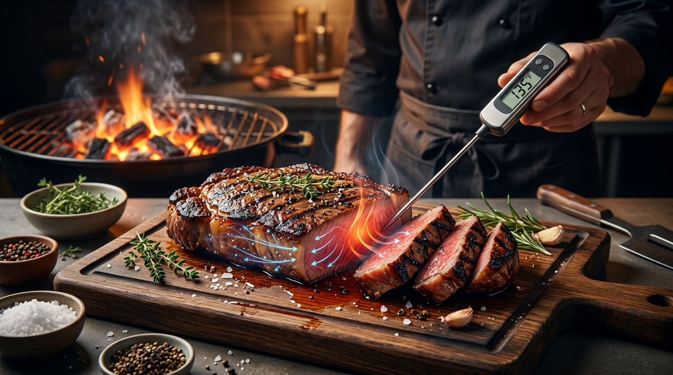 Mengapa Daging Perlu Diistirahatkan Setelah Dibakar? Penjelasan tentang Resting Time